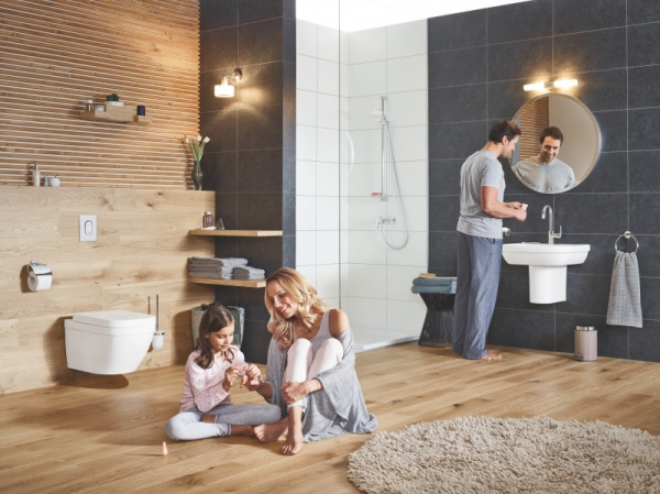 Подвесной безободковый унитаз Grohe Euro Ceramic (без сиденья) 39328 000 (39328000)
