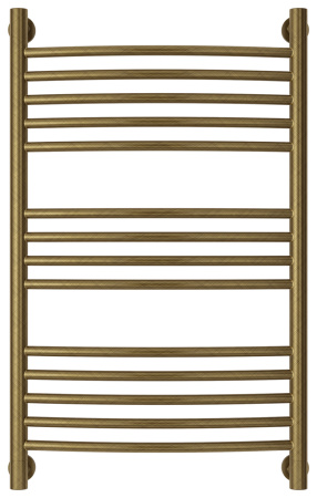 Полотенцесушитель Водяной Выгнутая Сунержа Богема + (80х50) Состаренная бронза 05-0221-8050