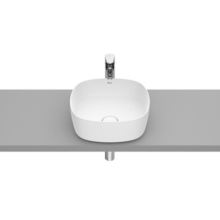 Раковина накладная (37х37) Roca Inspira soft 327502620 белый матовый