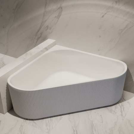 Акриловая ванна (150х150) ABBER AB9446MW без гидромассажа, белый