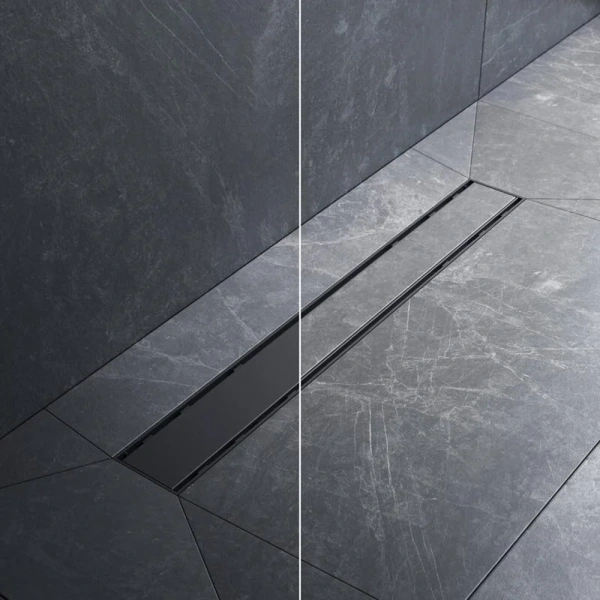 Душевой лоток под плитку 60 см Am.Pm PrimeFlow W02SC-U11-060-04BM черный матовый