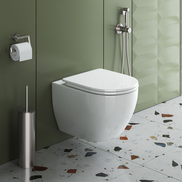 Унитаз подвесной безободковый CEZARES STYLUS CZR-6601-TH-TOR/CZR-2011-SC микролифт