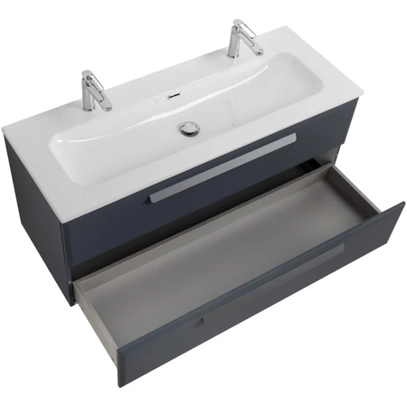 Тумба под раковину Cezares ECO-CER-N-1200-2C-SO-GR-P Grafito без ручек