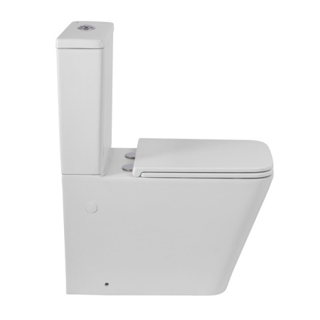 Унитаз напольный BelBagno Ardente-R BB02093CPR/SC без бачка, с сиденьем микролифт