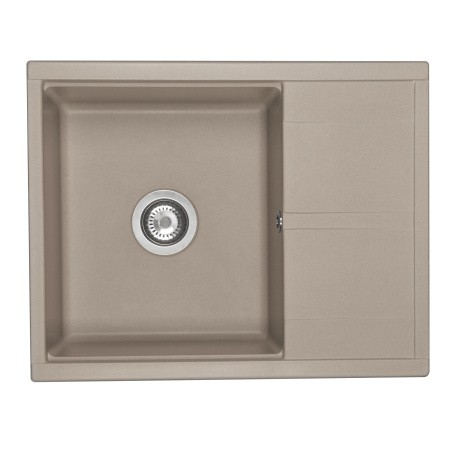 Кухонная мойка Aquaton Делия 65 1A718632DE250 серый шелк