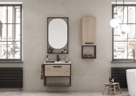 Тумба под раковину Aquaton Лофт Фабрик 65 1A242301LTDU0