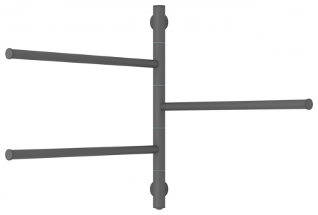 Полотенцесушитель Электрический Cунержа Триада (540х585) Графит 012-0822-0540