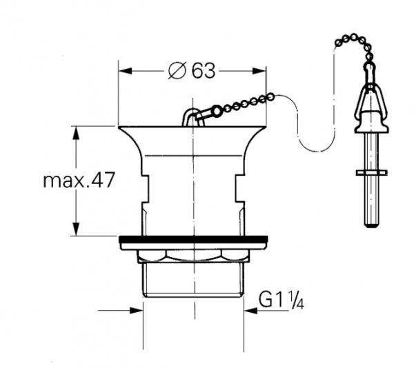 Сливной гарнитур GROHE 28940000