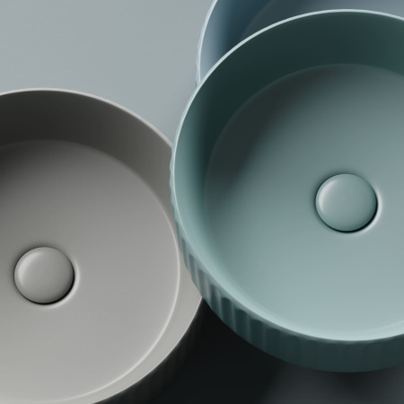 Раковина накладная (36х36) Ceramica Nova ELEMENT CN6057MB