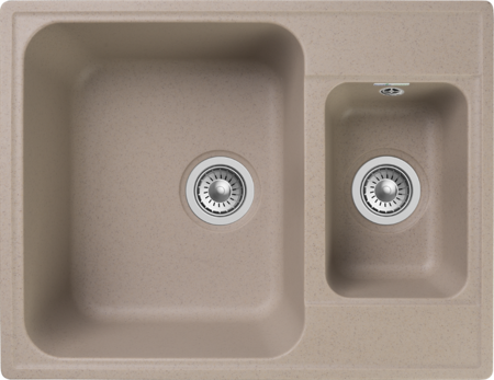 Кухонная мойка GranFest Quartz 09, 09 песочный