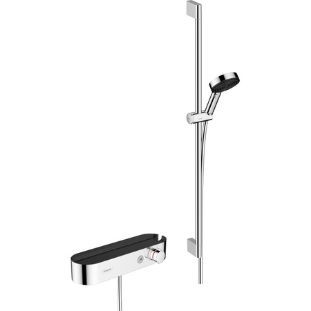 Термостат для душа с душевым гарнитуром hansgrohe ShowerTablet Select 400 Pulsify S 24270000 хром