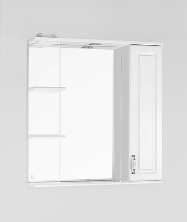 Зеркало-шкаф Style Line Олеандр-2 75 (75x83) ЛС-00000051 белый