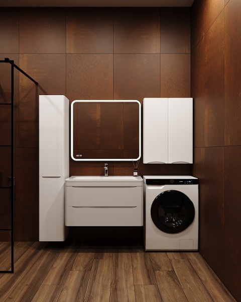 Шкаф подвесной Style Line Бергамо 60 СС-00002357 белый