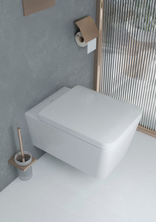Ершик для унитаза Hansgrohe AddStoris 41752140 шлифованная бронза