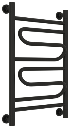 Полотенцесушитель Водяной Сунержа Элегия + (60х40) Матовый Черный 31-0205-6040