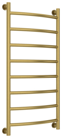 Полотенцесушитель Водяной Выгнутая Сунержа Галант + (100х50) Состаренная Латунь 051-0200-1050