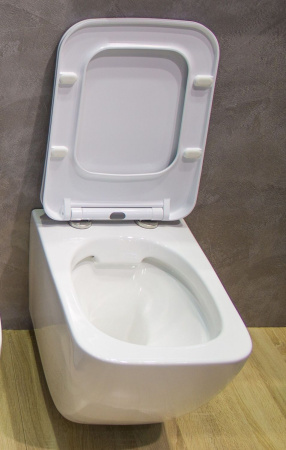 Унитаз подвесной безободковый Art&Max MAXIMA AM010CHR (без сиденья)