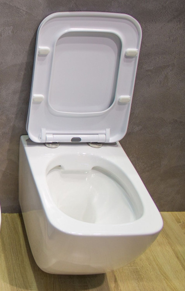 Унитаз подвесной безободковый Art&Max MAXIMA AM010CHR (без сиденья)