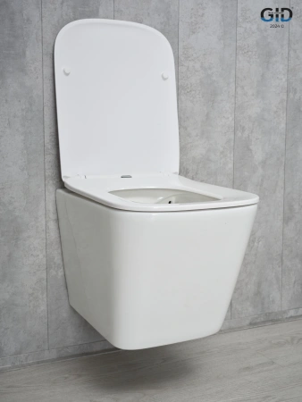 Подвесной унитаз безободковый Gid Tr2143