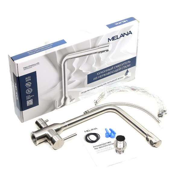 Смеситель для кухни Melana Stello 610304 Смеситель для кухни Melana Stello 610304