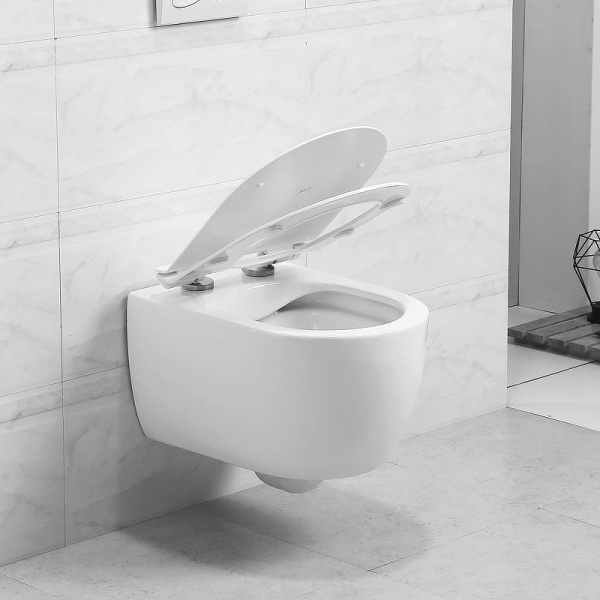 Унитаз подвесной безободковый Art&Max BOLOGNA AM211CHR/AM211SC микролифт