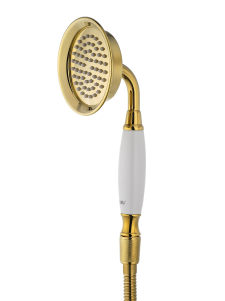 Смеситель для ванны с душем WONZON & WOGHAND RETRO, глянцевое золото WW-88639020-PG