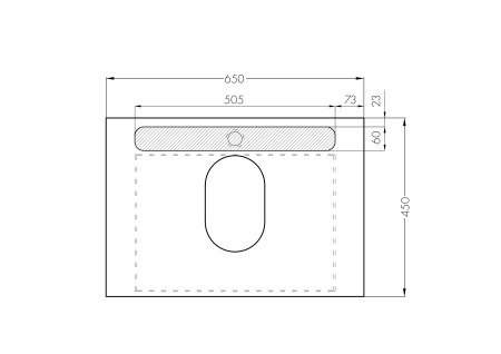 Тумба под раковину Aquaton Лофт Урбан 65 1A254001LQX60