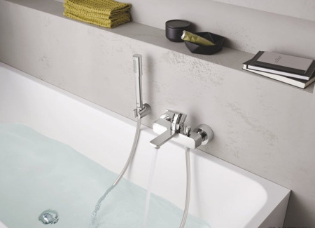 Однорычажный смеситель для ванны с душем Grohe Lineare New 33849 001 (33849001)  хром