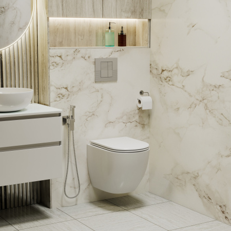 Клавиша смыва Grossman Pragma 800.T1.03.110.110 хром матовый