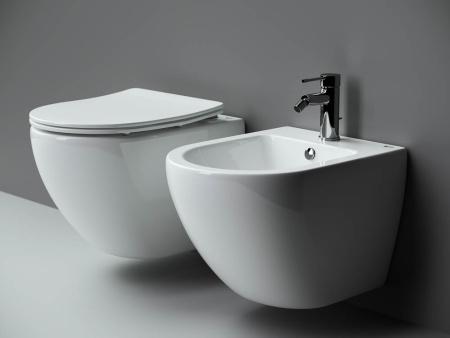 Подвесной унитаз Ceramica Nova Metropol Rimless CN4002