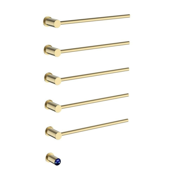 Полотенцесушитель электрический (50х80) П5 Terminus Аккорд 4670078568137 брашированное золото