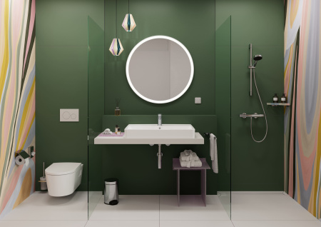 Полка угловая Hansgrohe AddStoris 41741000 хром
