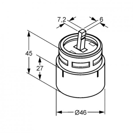 Картридж Kludi Eco 7640000-00