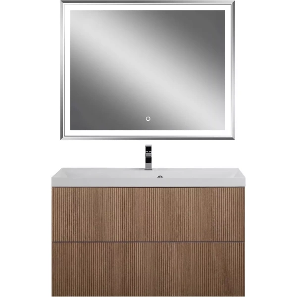 База под раковину подвесная Art&Max AM-Verona-Push-1000-2C-SO-KV кадена вуд