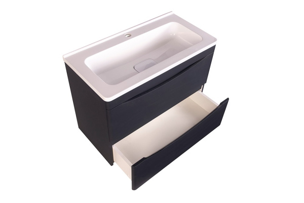 Тумба под раковину напольная Style Line Бергамо СС-00002321 черный