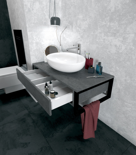 Тумба под раковину 1Marka  Grunge Loft 100П У85850