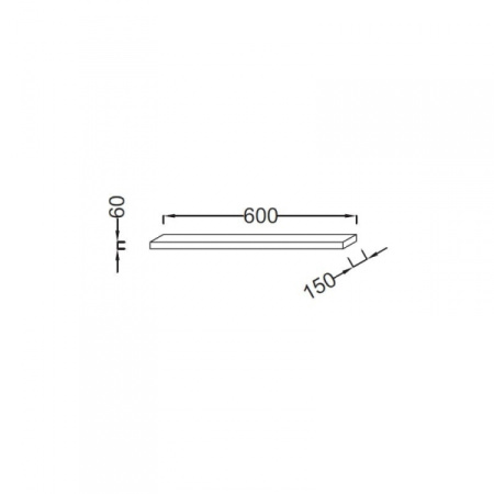 Полочка Jacob Delafon Parallel EB500-N18