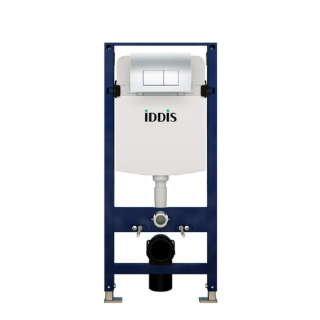 Комплект 2 в 1: инсталляция и клавиша смыва Iddis Optima Home (OPH00GCi32K (клавиша OPH10G0i77))