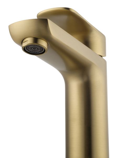 Смеситель для раковины WONZON & WOGHAND Line, брашированное золото WW-A40732-BG Смеситель для раковины WONZON & WOGHAND Line, брашированное золото WW-A40732-BG