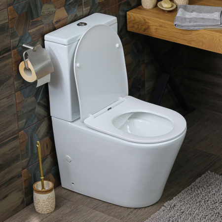 Унитаз напольный безободковый Melana MLN-310307