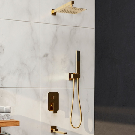 Душевой комплект с изливом RGW Shower Panels SP-56G 51140856-06