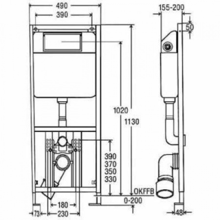Система инсталляции Viega Eco Plus 606664