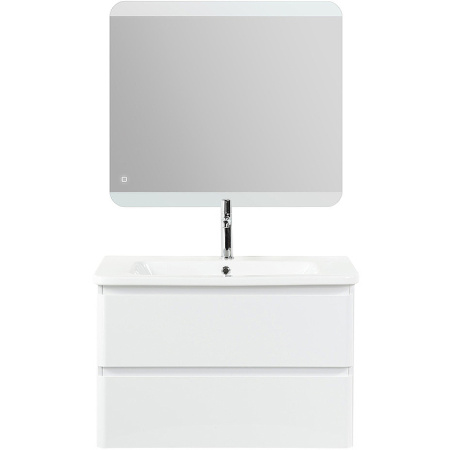 База под раковину BelBagno 80 ALBANO-CER-800-2C-SO-BL подвесная Bianco Lucido