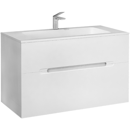 Тумба под раковину Jorno Modul 100  Mоl.01.97/P/W