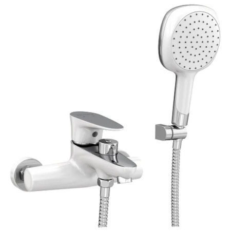 Смеситель для ванны BENNBERG CHROME/WHITE 130616