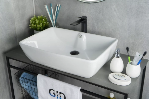Раковина накладная (59х42) Gid N9121