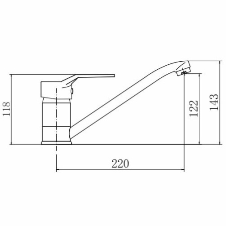 Смеситель для кухни FASHUN A4263
