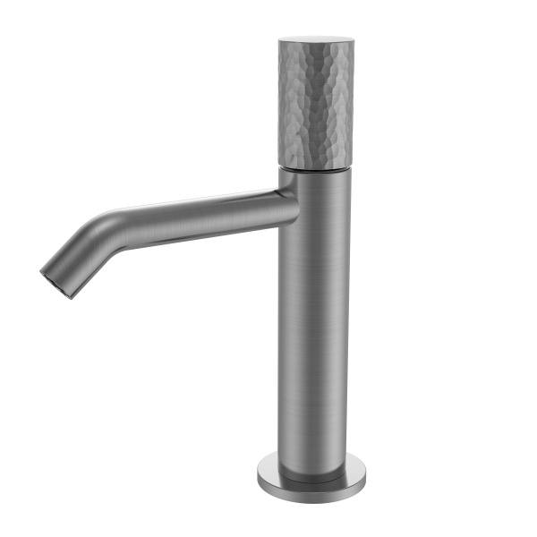 Смеситель для раковины Vincea Аура (Aura) VBF-6AU1GM, вороненая сталь