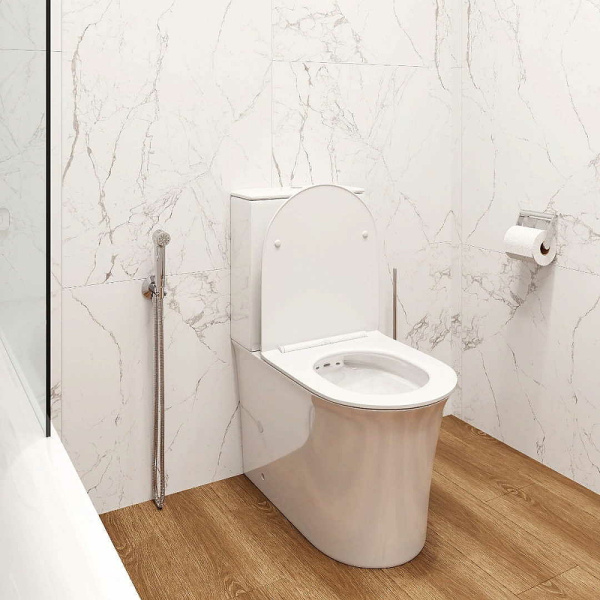 Унитаз компакт Cerutti SPA Avisio CT8459 с бачком и сиденьем Микролифт