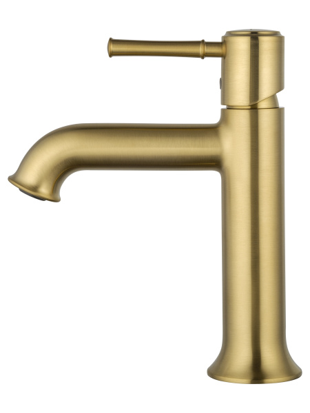 Смеситель для раковины WONZON & WOGHAND TOR, брашированное золото WW-88018073-BG Смеситель для раковины WONZON & WOGHAND TOR, брашированное золото WW-88018073-BG